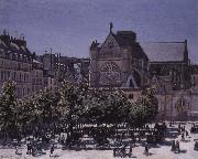 Claude Monet Saint-Germain l-Auxerrois oil painting artist